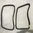 NOS squareback front side window seals for fat trim 62 only