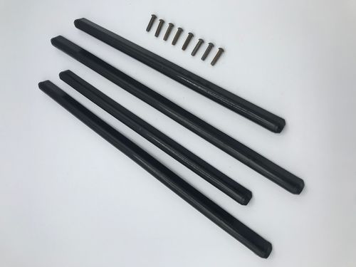 Set seat rail guides with pins