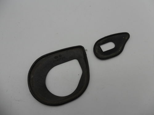 Underlayment for door handle, used condition