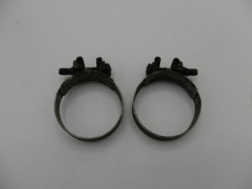 Clamp set for oil dip stick rubber, used condition