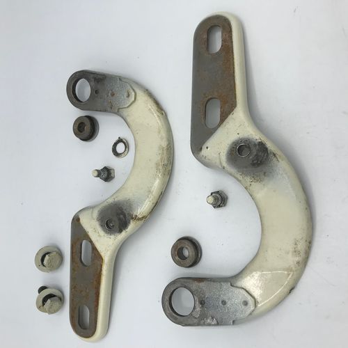 Set of notchback front hinges, used condition