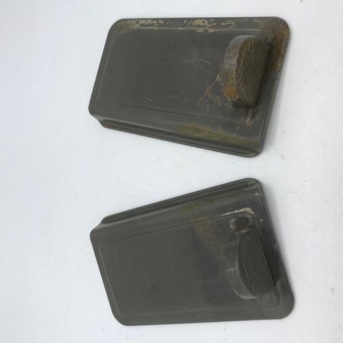 Pair of grey heater channel sliders, used condition