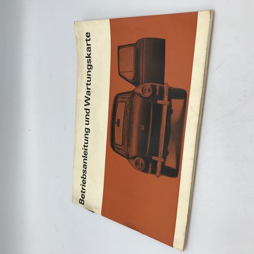 Owners manual 8/1967